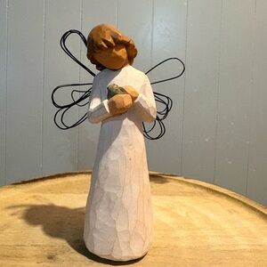 Willow Tree Angel of Healing - Cream and Brown
